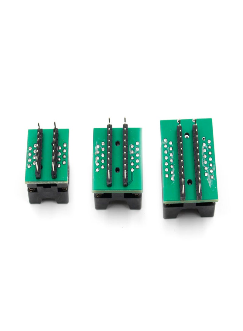 3PCS Multi-function Integrated Circuit Tester Transistor Tester Accessory Only 3 Test Base SOP16+SOP20+SOP24 - Image 3
