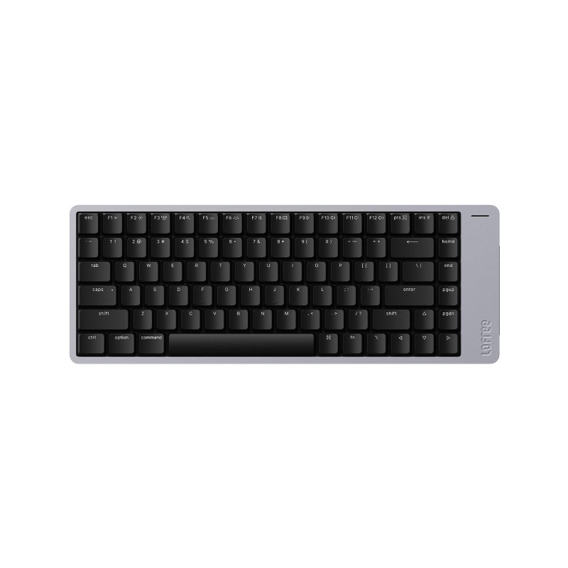 LOFREE Flow2 LowProfile Mechanical Keyboard Aluminum Alloy with Pulse Tactile Switches Rechargeable Wireless Keyboards with 3 Mode Connections for Windows macOS Space Gray 84 Keys - Image 2