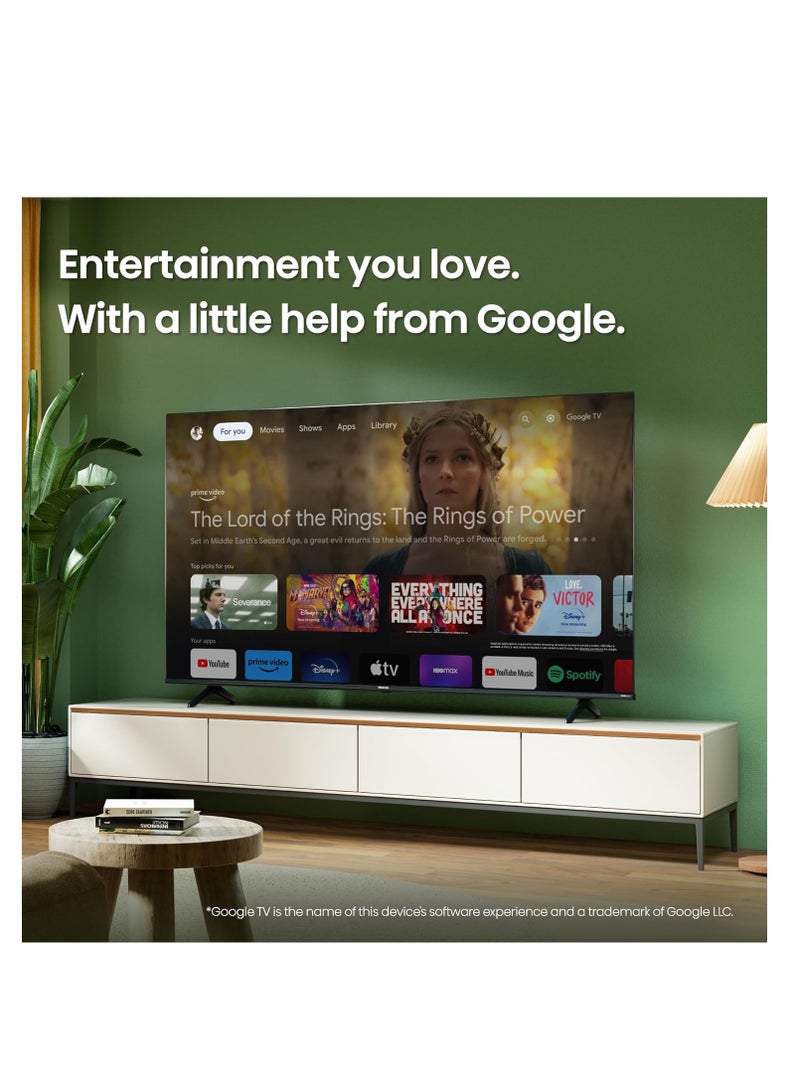 Hisense 40-Inch Class A4 Series FHD 1080p Google Smart TV 40A4K - DTS Virtual: X, Game & Sports Modes 40A4K Black - Image 3