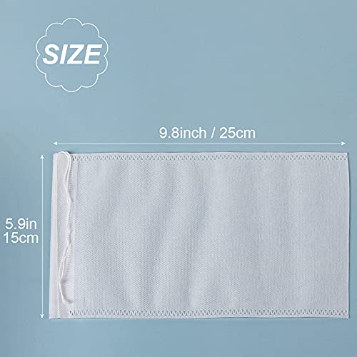 YQL Cold Brew Coffee Filter,50PCS 6X10 Inch No Mess Cold Brew Coffee Bags Disposable Mesh Brewing Bags Tea Filter Bag for Cold Brew Coffee or Tea(4x6/8x12inch Available) - Image 4