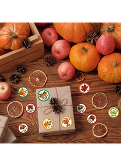 Geyoga 1000 Pcs Fall Christian Stickers Religious Autumn Stickers Faith Fall Market Sticker For Kids Water Bottles Scrapbook Sunday School Party Favor, 8 Styles  - Image 5