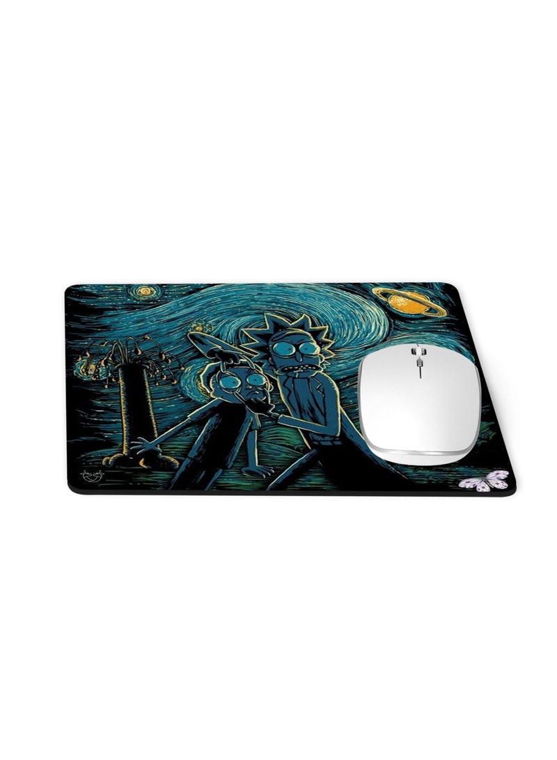 Reeman Design Mousepad with Rick And Morty characters