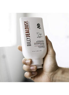Billy Jealousy Billy Jealousy Fuzzy Logic Strengthening Mens Shampoo, Adds Volume, Prevents Hair Loss, Promotes Circulation & Healthy Growth, Peppermint Scent, 8 Fl Oz  - Image 3