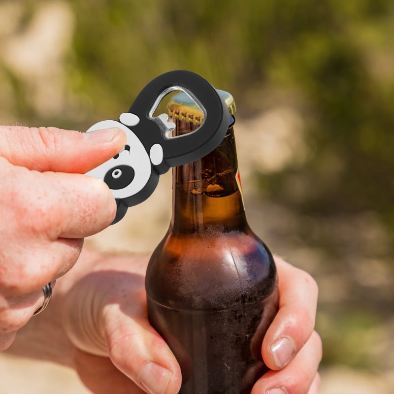 2pcs Magnetic Bottle Opener Panda Shape Opener Decorative Bottle Opener - Image 2