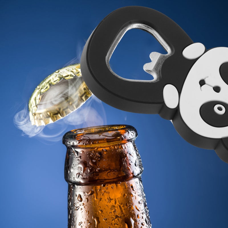 2pcs Magnetic Bottle Opener Panda Shape Opener Decorative Bottle Opener - Image 4