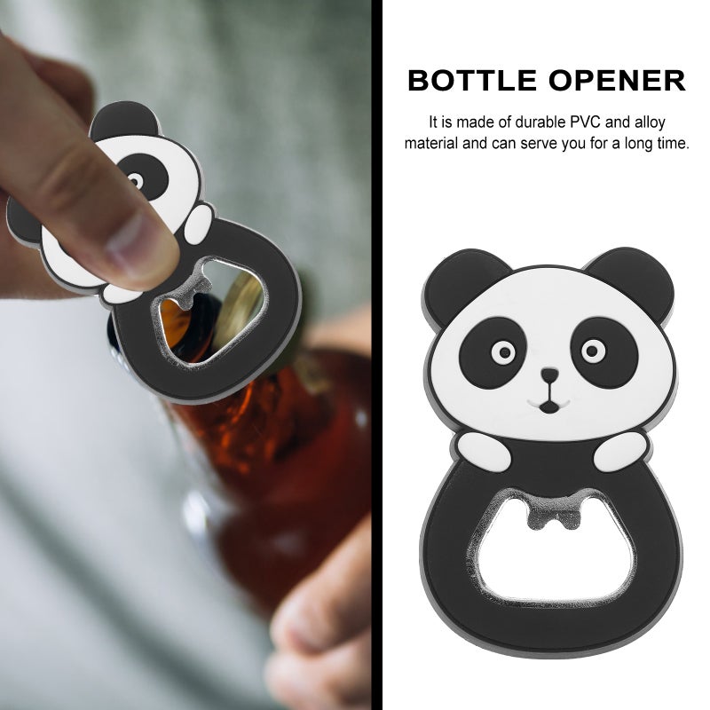 2pcs Magnetic Bottle Opener Panda Shape Opener Decorative Bottle Opener - Image 5