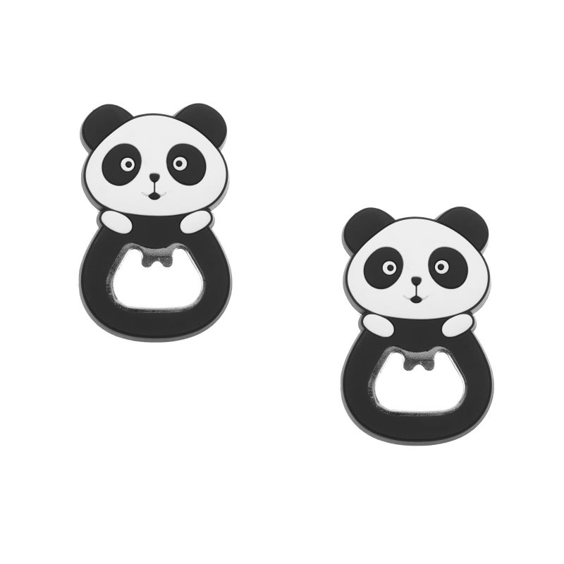 2pcs Magnetic Bottle Opener Panda Shape Opener Decorative Bottle Opener - Image 1