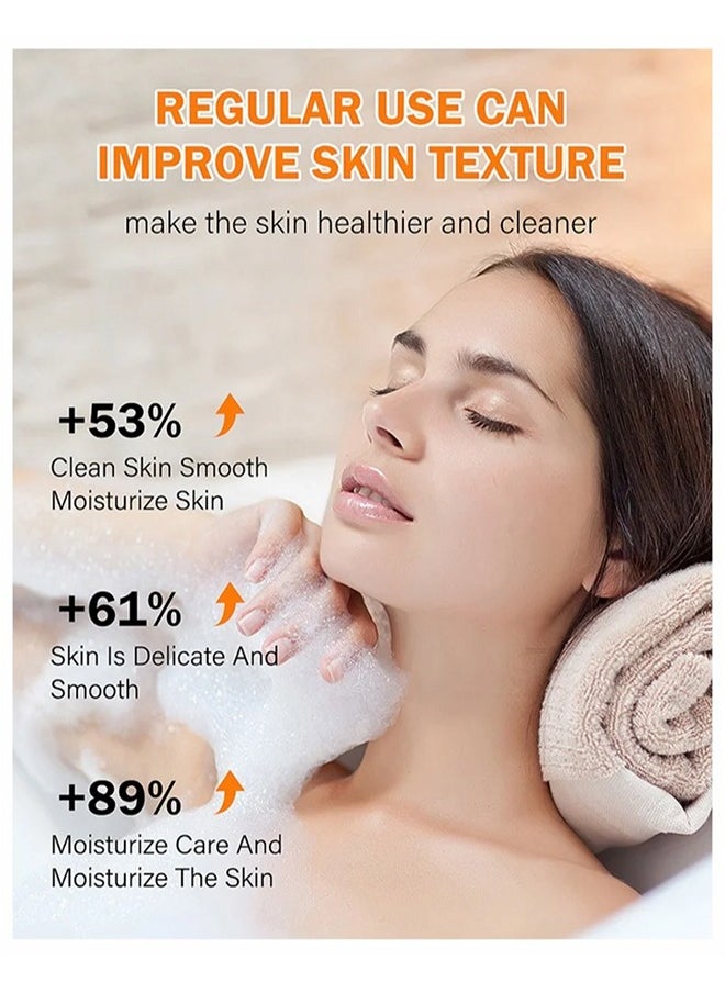 OUHOE Kojic Acid Soaf For Hyperpigmenta Tion ,With Turmeric & vitamin E & vitamin C Retinol Soap, Hyaluronic Acid Even Skin Tone ​Fade Dark Removing Spot and Acne Facial, Face and Body 100g  - Image 4