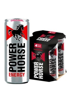 Power Horse Original Energy Drink 4 x 250ml  - Image 1