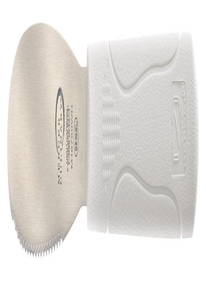 Mercer Cutlery Mercer Culinary 3 1/2" Spreader - Wavy Edge - White Handle - Image 2
