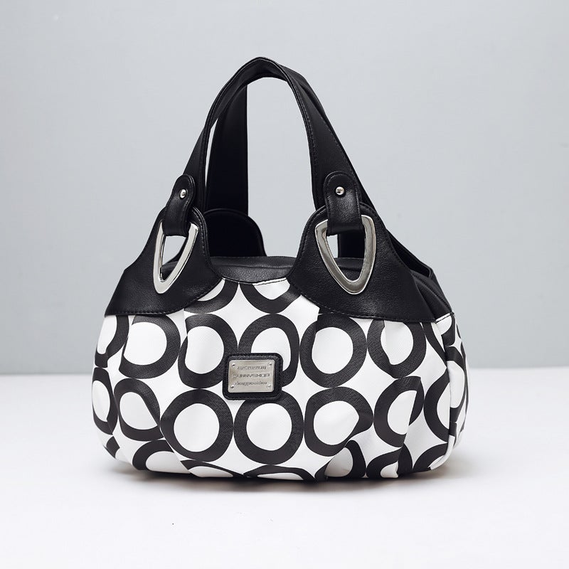 [ Recommend] Women'S Bag 2022 Simple Soft Leather Handbag Large Capacity Middle-Aged Mother Bag Fashion - Image 1