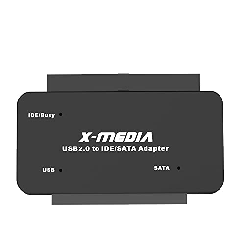 X-media محول X-MEDIA XM-UB2235S USB 2.0 إلى IDE SATA، قارئ/محول القرص الصلب الخارجي - يدعم محركات الأقراص الصلبة HDD/SSD بحجم 2.5/3.5 إنش - Image 5