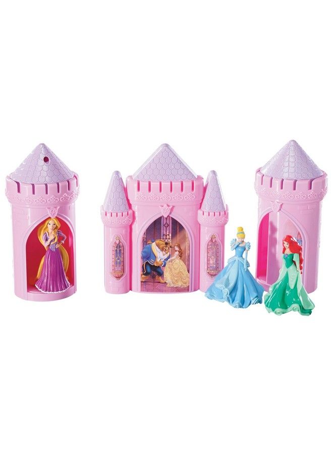 DecoPac زينة كعكة ديزني بتوقيع أميرات ديزني، مقاس 4.8 بوصة طول × 2.5 بوصة عرض × 6 بوصة ارتفاع، وردي - Image 3