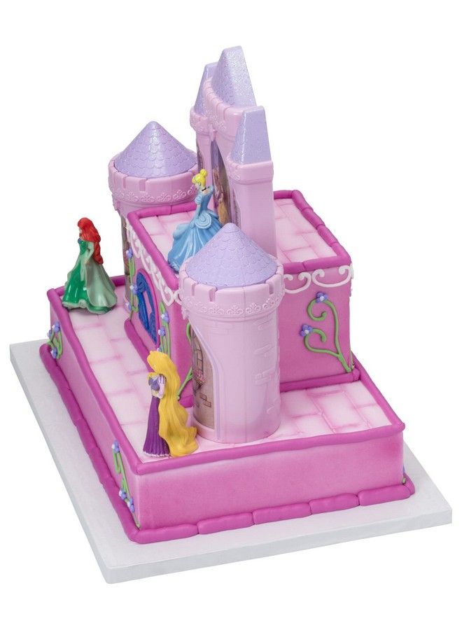 DecoPac زينة كعكة ديزني بتوقيع أميرات ديزني، مقاس 4.8 بوصة طول × 2.5 بوصة عرض × 6 بوصة ارتفاع، وردي - Image 5