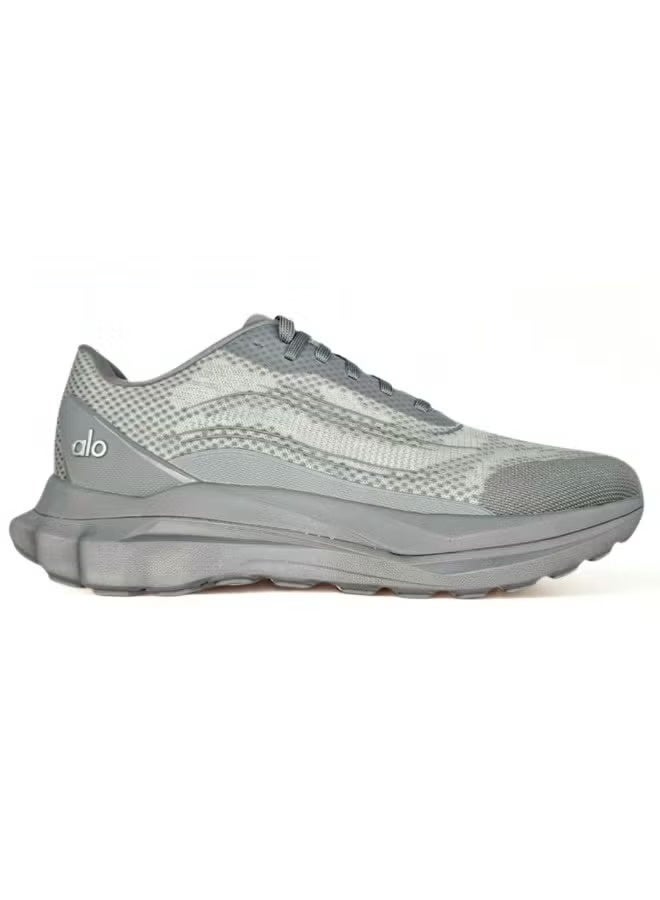 Alo Yoga ALO Runner Performance Training Sneakers – Cool Grey Edition - Image 1