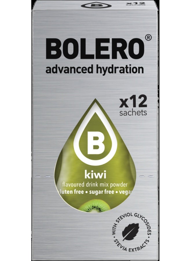 بوليرو منكهات الماء بوليرو - نكهة الكيوي (12*3 جرام) - Image 1