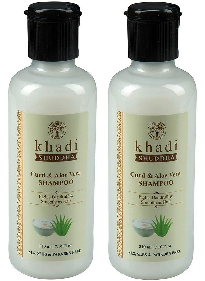 Curd & Aloe Vera Shampoo 420 Ml - Fight Dandruff & Smoothen Hair (Sls, Sles & Paraben Free) - pzsku/Z660B76EFF1AEF3825CEFZ/45/_/1733729943/6e80aaeb-7198-41e9-bc87-4886ef78ce54