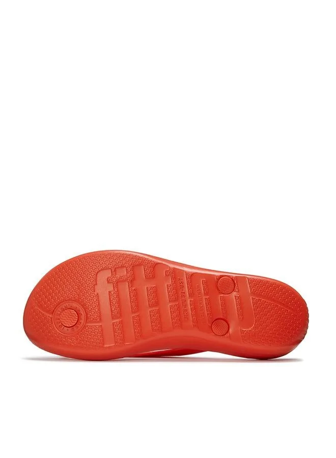 Fitflop  iQUSHION GLOSSY-BUTTON FLIP-FLOPS for Women | Best Price UAE