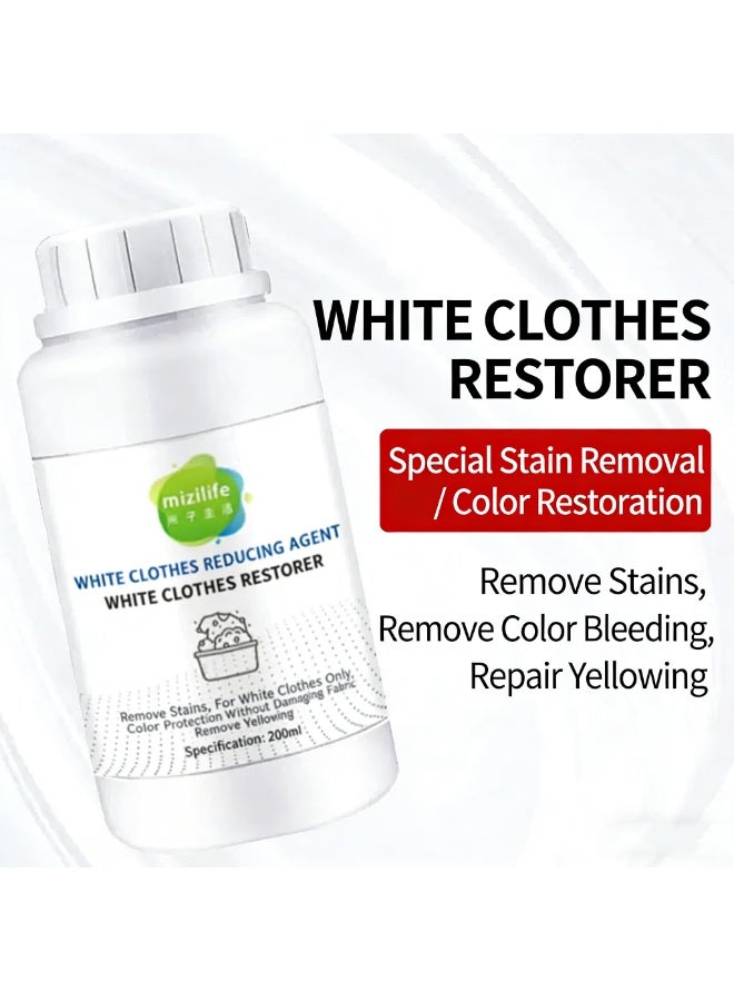 Mizi 200G Super Whitener with ultimate White Formula|Provides Maximum Long lasting Whitening & Pleasant fresh fragnance|Stain remover|Laundry Cleaning Essentials. - Image 2