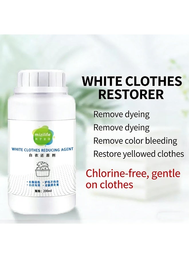 Mizi 200G Super Whitener with ultimate White Formula|Provides Maximum Long lasting Whitening & Pleasant fresh fragnance|Stain remover|Laundry Cleaning Essentials. - Image 1