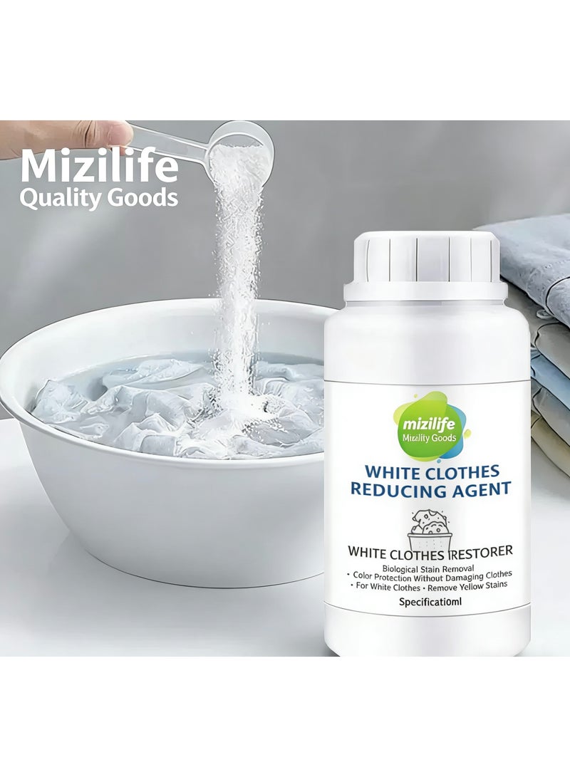 Mizi 200G Super Whitener with ultimate White Formula|Provides Maximum Long lasting Whitening & Pleasant fresh fragnance|Stain remover|Laundry Cleaning Essentials. - Image 3