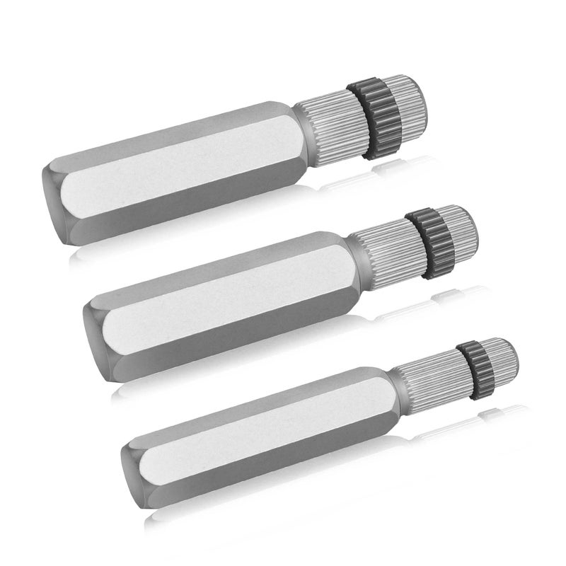 HAUTMEC مجموعة مفاتيح أنابيب داخلية HAUTMEC، 3/8 بوصة، ½ بوصة، ¾ بوصة، مستخرج داخلي سهل على أنابيب النيبيل، هيكل فولاذي PL0031 - Image 1