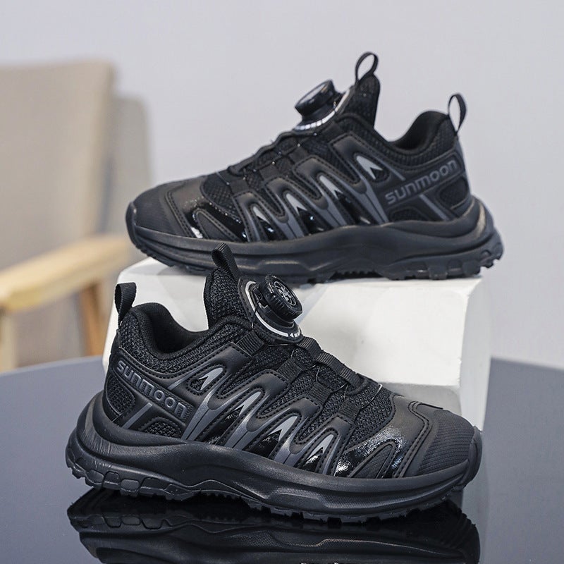 Mesh Sneakers Lightweight Flexible Sole Walking Shoes For Kids Indoor And Outdoor Activities - Image 1