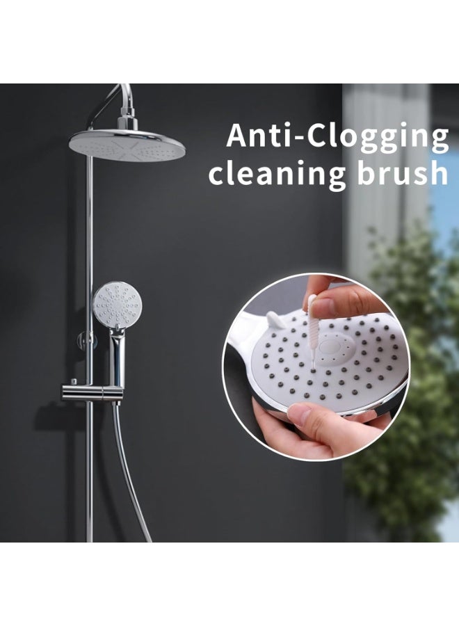 80 Pcs Shower Head Cleaner Tool, Shower Head Cleaning Brush Picks for Unclogging Small Hole, Functional Nozzle Unclogger for Shower Head with Storage Box for Household Bathroom - Image 2