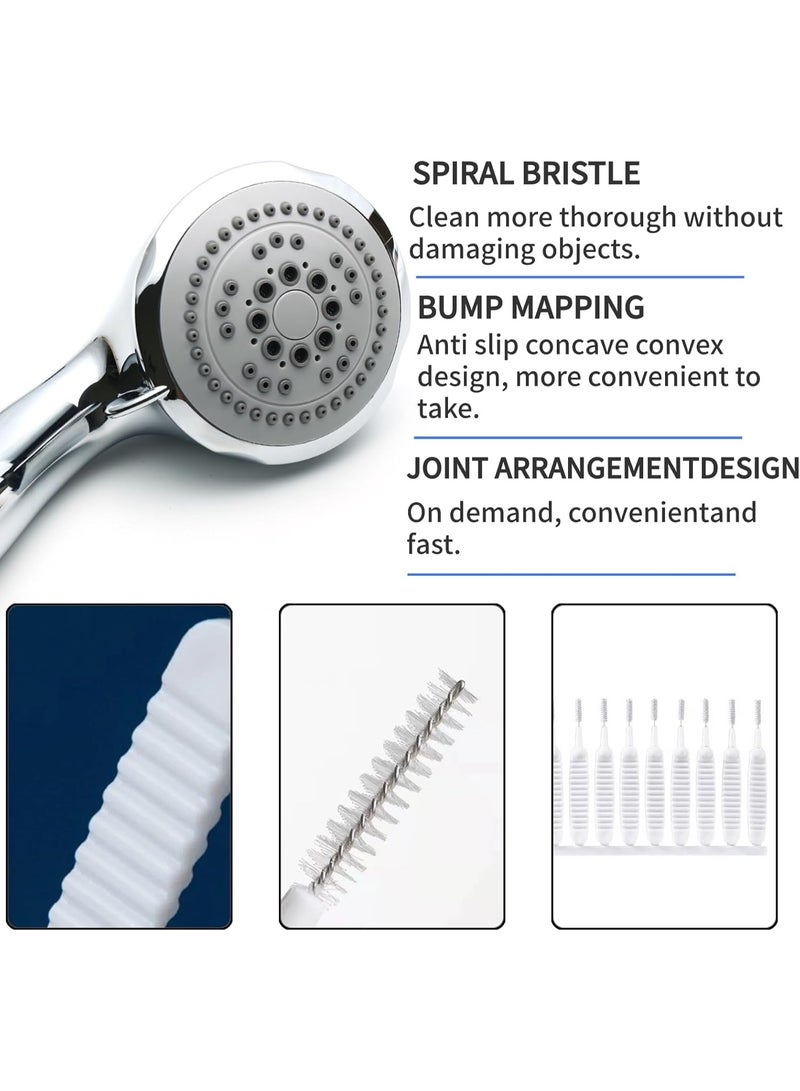 80 Pcs Shower Head Cleaner Tool, Shower Head Cleaning Brush Picks for Unclogging Small Hole, Functional Nozzle Unclogger for Shower Head with Storage Box for Household Bathroom - Image 3