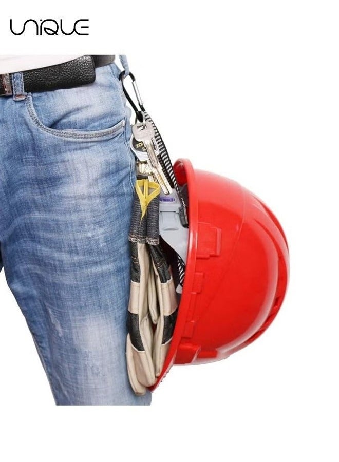 Unique 6 Pack Glove Clips for Work Glove Holders,Glove Belt Clip With Metal Carabiners,Easy to Wear Glove Clip, Tools, & Towel Holder, Ideal for Men Safety Construction Worker Guard Labor  - Image 4