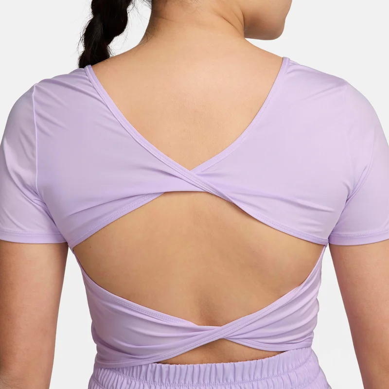 Nike Women's One Classic Dri-FIT Cropped Twist Top