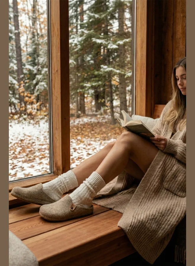 Lela Lela Felt Winter Home Slippers Women's Slippers 6711002