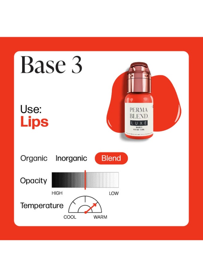 Perma Blend Luxe Lip Pigment – Base-3 15Ml Vegan Pmu Pigment Lxcb31/2-S - Image 2