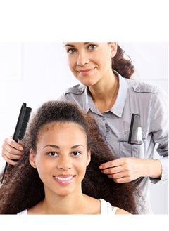 KHAJUL 3-Piece Slick Back Hair Brush Set Hair Brush Edge Control Brush Teasing Comb Rat Tail Comb for Women Baby Kids' Hair (Black)  - Image 5