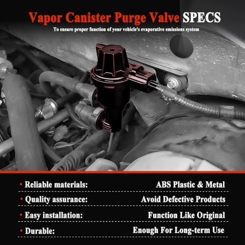 HY-SPEED 911-280 Vapor Canister Purge Valve Compatible with F150 Expedition 2007 2008 Mark LT 2007 2008 Navigator 07 08 Replaces 7L3Z9C915A - Image 3