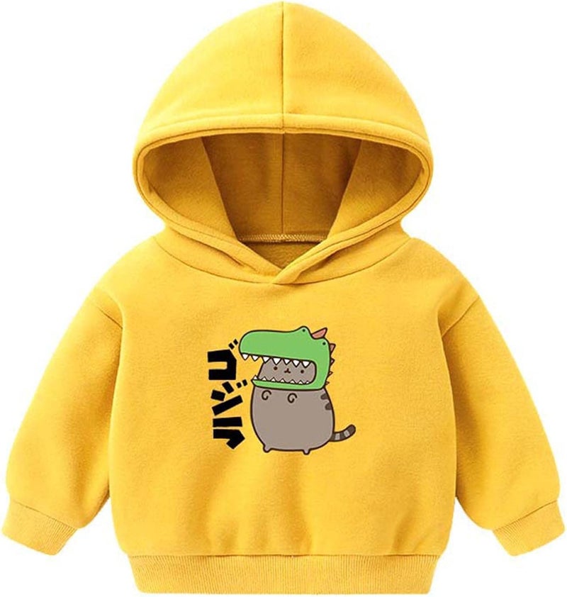 cheekyglo Fall Thin Hoodies Coat for Toddler Boys Girls,Winter Jacket Outerwear,Warm Santa Print Hoodie for Baby Children 2-6T - Image 1