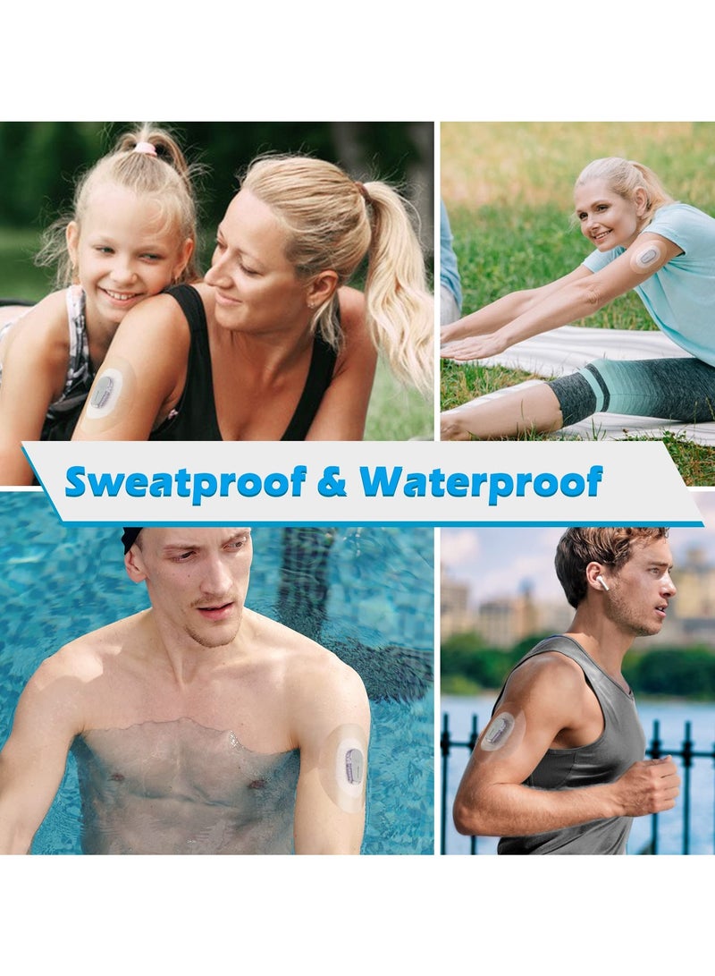 30 Pack Adhesive Patches Waterproof Compatible With G6 Sensor  Transparent Patch for 10 Days Long Stay Covers Easy to Use by One Hand - Image 3