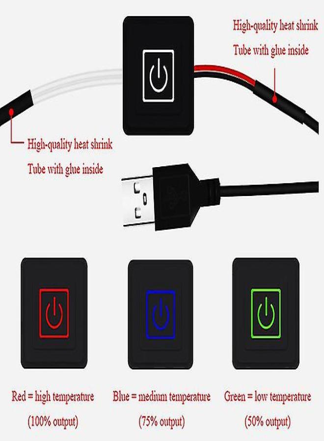 وسادة تدفئة للحيوانات الأليفة، بطانية تدفئة، منفذ USB - Image 2
