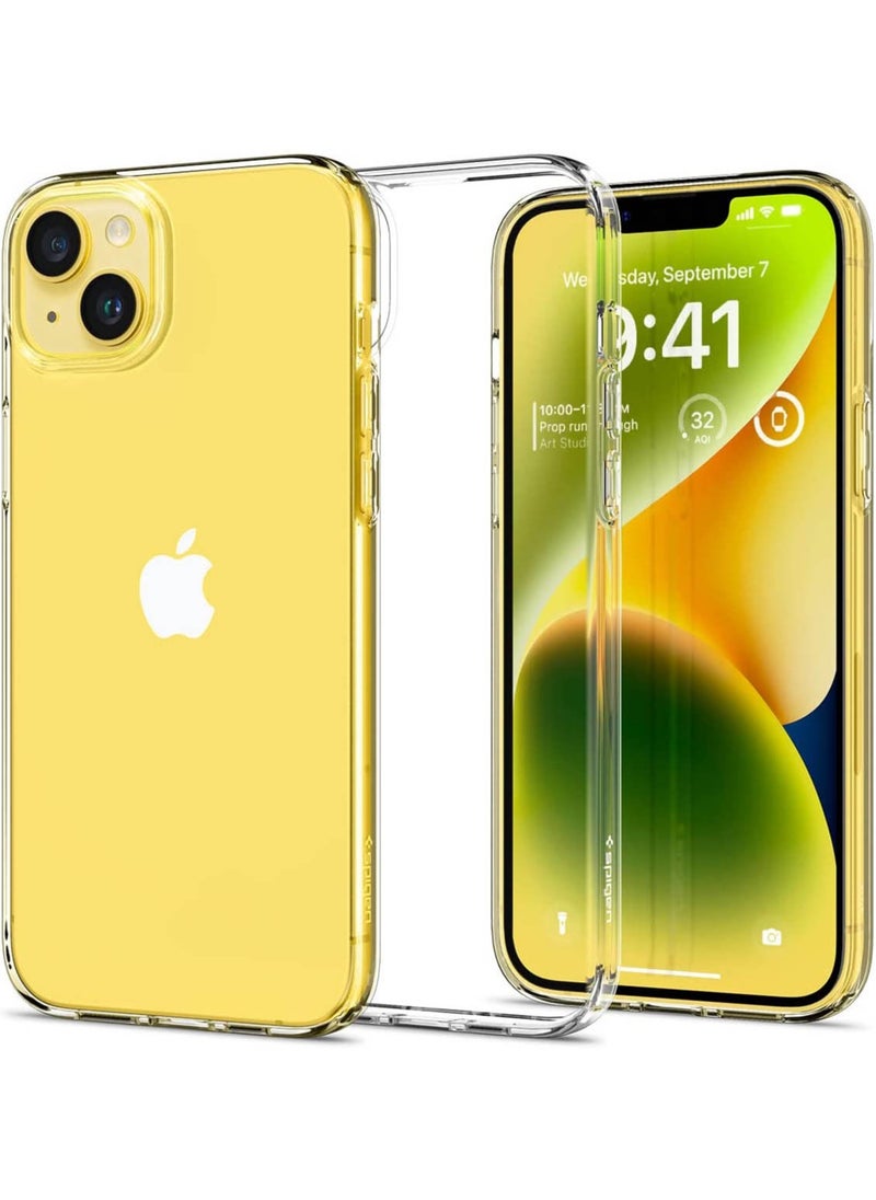 Spigen Liquid Crystal iPhone 14 Plus Case Cover - Crystal Clear  - Image 1