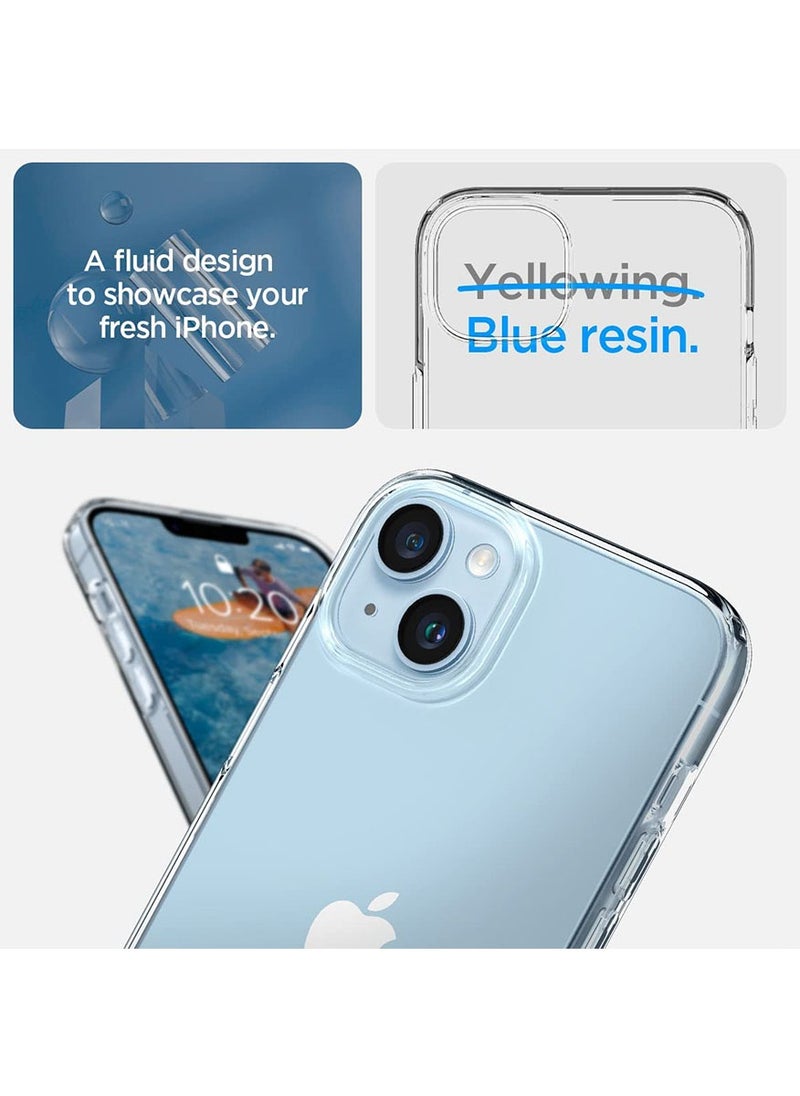 Spigen Liquid Crystal iPhone 14 Plus Case Cover - Crystal Clear  - Image 4