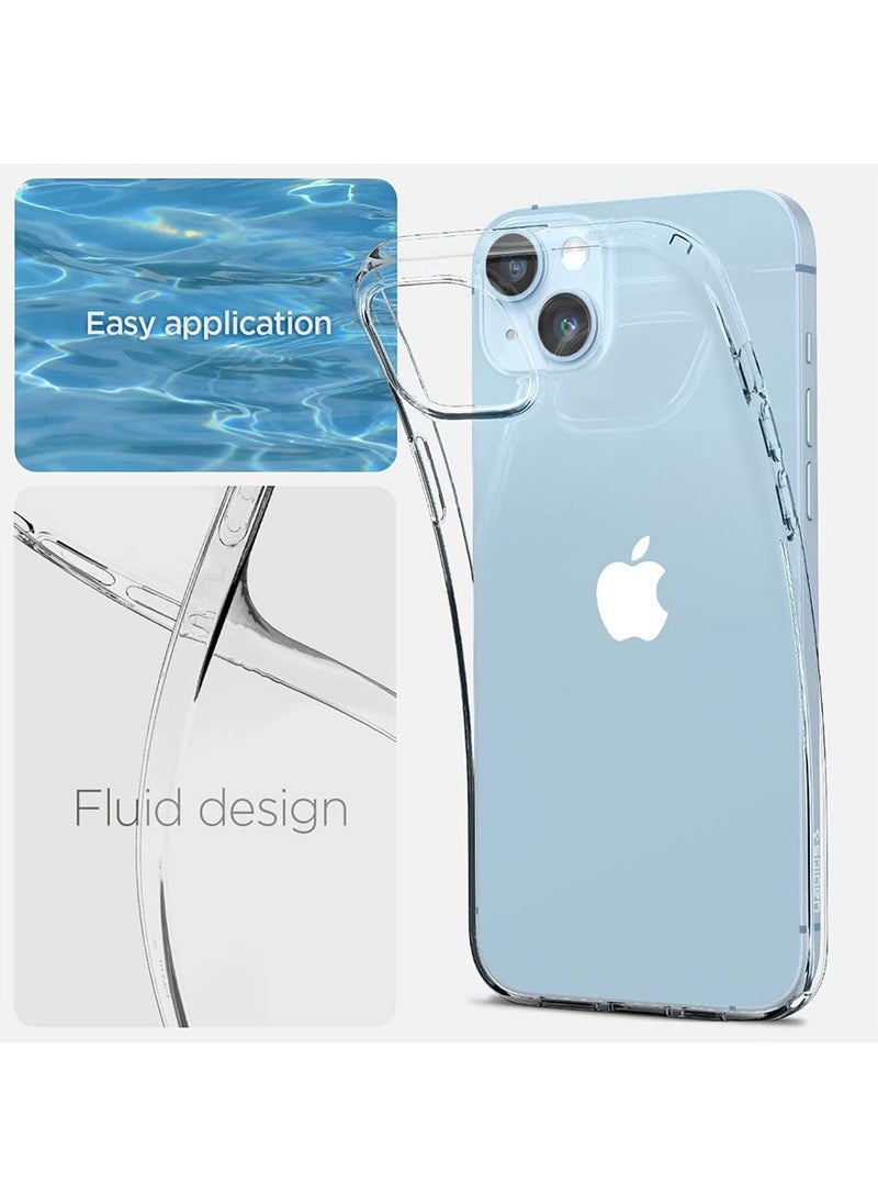 Spigen Liquid Crystal iPhone 14 Plus Case Cover - Crystal Clear  - Image 3