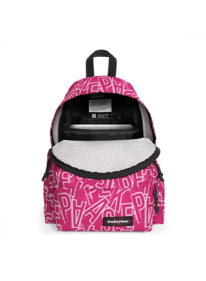 ايستباك حقيبة ظهر داي باكر إي بي ليترز بينك متوسطة مع حامل زجاجة وجيب لاب توب - Image 3