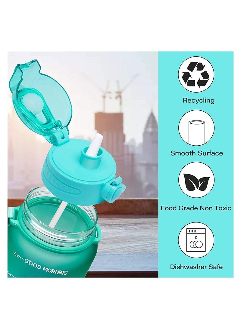 Y&D 3 Set Detachable Removable Straws for Half Gallon/1 Gallon Water Bottles, Cut Short to Fit any Bottle with Spout Lid Cap  - Image 4
