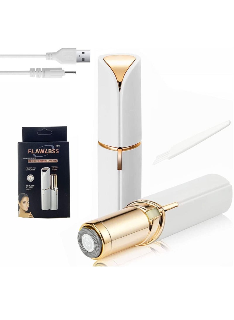 Phone Planet إزالة الشعر الكهربائية للوجه، ماكينة حلاقة شعر الوجه المحمولة للنساء، أفضل مزيل شعر خالي من الألم للنساء في منطقة البيكيني - Image 1