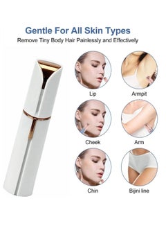 Phone Planet Electric Facial Hair Remover, Women’s Portable Facial Hair Trimmer, Best Painless Flawless Hair Remover for Women Bikini Area,  - Image 4