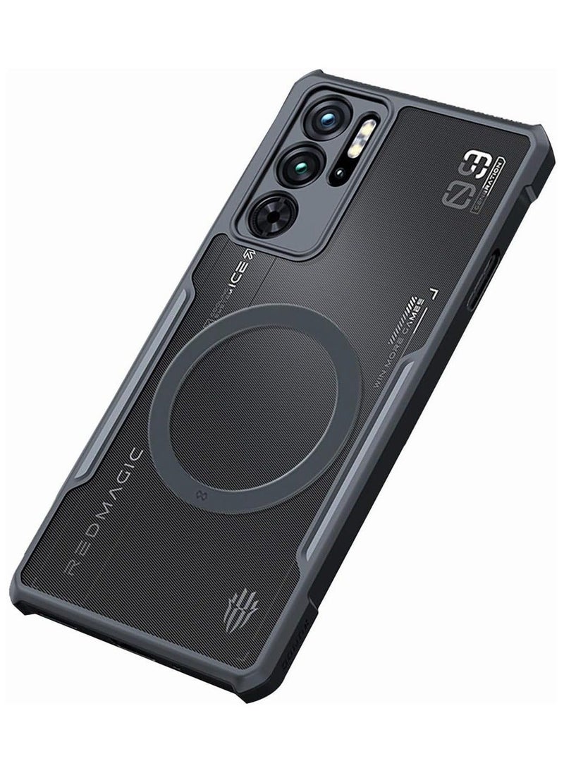 General - Nubia Red Magic 9 Pro Plus/9 Pro+ Magnetic Phone Case Magnet Back Cover Shockproof Protective Cases for Magnetic Wireless Charger - Image 1
