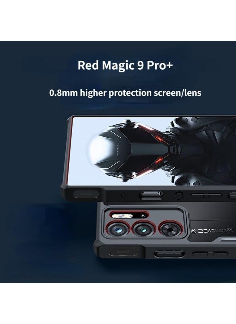 General - Nubia Red Magic 9 Pro Plus/9 Pro+ Magnetic Phone Case Magnet Back Cover Shockproof Protective Cases for Magnetic Wireless Charger - Image 1