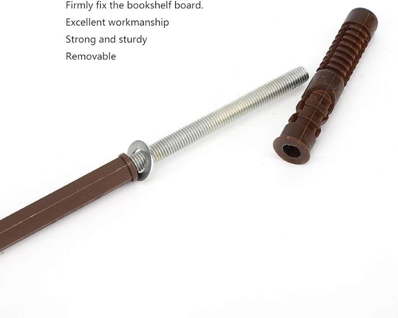 10 Pack Floating Shelf Brackets Steel Wall Mount Removable Easy Install - Image 4