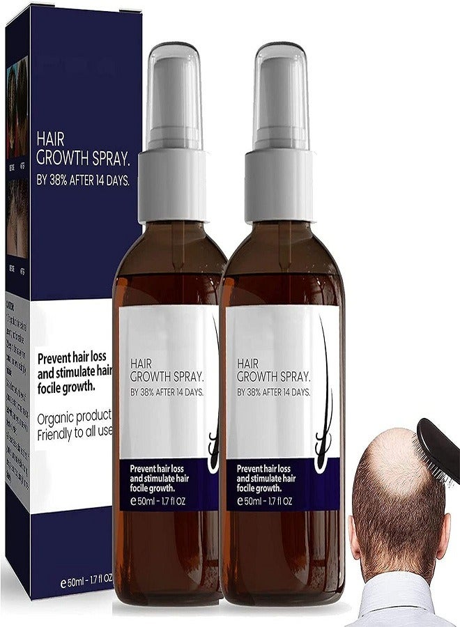 Generic 2 Pack Hair Growth Spray 2×50ml  - Image 1