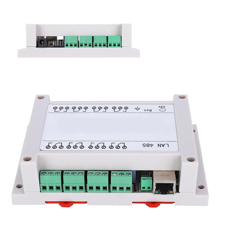 8 Channel Relay Switch Ethernet TCPIP Remote Controller Web Server Access White - Image 5